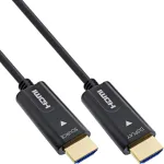 InLine HDMI AOC laidas, High Speed HDMI su Ethernet, 4K/60Hz, M/M 40m
