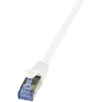 Tinklo kabelis LogiLink 20m Cat.6A RJ-45 S/FTP Baltas