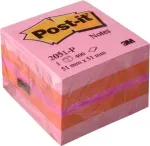 3M Post-it Notes lipnūs lapeliai Mini Dice 51 x 51 mm rožiniai 2051-P