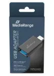 Laido adapteris MediaRange MRCS216 &mdash; USB Type-A į USB Type-C, juodas