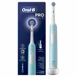 Oral-B Pro 1 Sensitive Clean beslotinis besisukantis-osciliuojantis dantų &scaron;epetėlis suaugusiems, mėlynas
