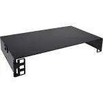 InLine 10101B 10" sieninis mini stovas, 1U, 15,2 cm gylio, juodas
