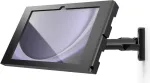 Compulocks Galaxy Tab S9/S9FE 10.9 Apex Enclosure Swing Wall Mount Black - Befestigungskit - Schwenkarm, freiliegende Front-/R&uuml;ckkamera und Sensoren -