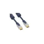 HDMI kabelis ShiverPeaks 77473-MHQ 3,0 m su chromuotais metaliniais jungtuvais ir paauksuotais kontaktais