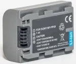 Baterija Extra Digital NP-FP50 7.2V 2200mAh, skirta ne&scaron;iojamiesiems įrenginiams