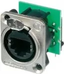 Neutrik NE8FDH-C5E eterneto jungtis, CAT5e, lizdas, D formos