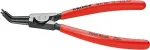 Knipex 46 31 A12 Segeringinė replė i&scaron;oriniams žiedams 10-25 mm, antgalis lenktas 45&deg;