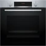 Bosch Serie 4 HBA514BS3 orkaitė 71 L 3400 W Juoda, Nerūdijantis plienas