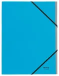 Leitz Recycle Card Divider Book, para&scaron;ų aplankas, A4, kartonas, mėlyna, 430 g/m&sup2;, elastinė juosta