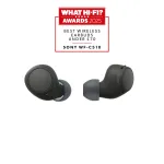 Ausinės Sony WF-C510 belaidės į ausis įdedamos ausinės, Bluetooth 5.3, IPX4, 6 mm tvarkyklės, 22 h baterija (su dėklu) &ndash; Juodos