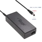 Akyga AK-ND-73 maitinimo adapteris Zebra spausdintuvams, 100 W, 24 V, 4,17 A, 6,3 x 3,0 mm kampinis ki&scaron;tukas