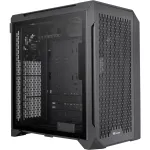Thermaltake CTE C700 Air Mid Tower E-ATX korpusas su grūdinto stiklo &scaron;oniniu dangteliu, juodas