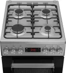 BEKO FSM52320TXDT Laisvai pastatoma elektrinė viryklė su keramine kaitlente, ventiliacine orkaite, nerūdijančiu plienu