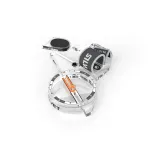 Silva Arc Jet S Labais Thumb Compass - permatomas/juodas
