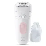Braun Silk-epil 5 SE5-011 Epiliatorius Baltas/Rožinis
