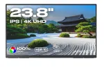JAPANNEXT 60,5 cm (23,8 colio) JN-MD-IPS238U-C6 4K UHD IPS monitorius HDMI USB-C juodas