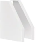 Hager RK 230 L 2320 galinis dangtelis, pora, gryna balta spalva