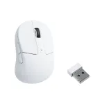 Keychron M4-A24 PixArt 3950 8K Wireless Gaming Mouse White