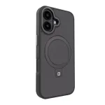Evelatus Apple iPhone 17 Shield Case With MagSafe & Stand Matte Black