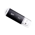 SILICON POWER Ultima U02 - 16GB USB atmintukas - USB 2.0 - Juodas (moq-30)