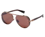 BALMAIN BPS-125E-62 Vyri&scaron;ki Pilotiniai Akiniai nuo Saulės, &Scaron;ratinio Metalo Spalvos, 62 mm