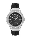 Philipp Plein vyri&scaron;kas automatinis skeletoninis laikrodis PWUFA0125 44 mm juodas silikonas