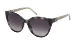 ESCADA moteri&scaron;ki akiniai nuo saulės SESD87-5507UX Havana acetatinis rėmas Gradientiniai rudi lę&scaron;iai 55/20/140 mm