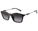 Armani Exchange AX4146SU81588 Moteri&scaron;ki Akiniai nuo Saulės &ndash; Skaidriai Pilkas Rėmelis, Pilki Gradientiniai Stiklai, 53 mm