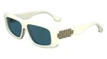 Victoria Beckham VB669S5513101 moteri&scaron;ki akiniai nuo saulės, Havana acetatas, rudi gradientiniai stiklai 55mm