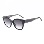 ESCADA Women's SESD99-550700 Sunglasses - Black Acetate Frame with Grey Gradient Lenses - 55/18/140 mm