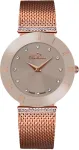 BELLEVUE Woman F124 Quartz Analog Watch 26mm Stainless Steel Silver