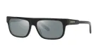 ARNETTE Vyri&scaron;ki Akiniai Nuo Saulės AN4278-12006G &ndash; Matinis Juodas Propionato Rėmelis, Pilki Veidrodiniai Polikarbonato Lę&scaron;iai, 55 mm Lę&scaron;io Plotis