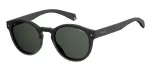 POLAROID Unisex PLD6042S807M9 Akiniai - Kvadratinis pilno rėmo plastikinis rėmas su poliarizuotais pilkais lę&scaron;iais - UV400 apsauga - 49 mm lę&scaron;io plotis