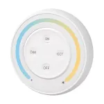 MiBoxer S1-B Sunrise nuotolinio valdymo pultas dviejų baltų atspalvių (CCT) LED, 2,4 GHz, juodos spalvos