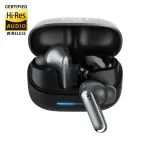 JLab Epic Pods ANC True Wireless Earbuds su hibridiniu aktyviu triuk&scaron;mo slopinimu, Bluetooth 5.3, IP55, 50h veikimo laikas, juodi