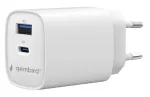 Gembird TA-UC-1A1C-PD45-01-W 45W USB-C PD sieninis įkroviklis baltas