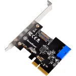 PCIe 4x USB 3.2 Gen1 valdiklio plok&scaron;tė Silverstone SST-ECU04-E