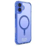 SKINARMA Saido Dėklas, skirtas iPhone 16 Plus 6.7 colio, su magnetiniu įkrovimu, mėlynas