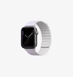 UNIQ Revix Reversible Magnetic Apple Watch Strap Lilac/White for Series 1/2/3/4/5/6/7/8/9/SE/SE2/SE3/Ultra/Ultra 2/Ultra 3 42/44/45/49mm