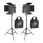 NEEWER 660 Bi-Color LED Video Light Kit (2 Lempos, 40W, 3200-5600K)