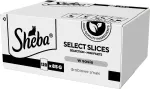 Sheba Select Slices &scaron;lapias ėdalas katėms su pauk&scaron;tienos skoniais padaže, 120 x 85 g