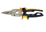 Fiskars PowerGear aviacinės žirklės tiesiam pjūviui, nerūdijantis plienas, oranžinės/juodos, 21 cm, FS1027207