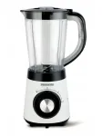 HNC Blender HPM 8164 HEINRICH'S 2000W greitaeigis stalinis blenderis su 2 l Tritan talpa, 6 nerūdijančio plieno peiliukais, reguliuojamu greičiu, pulse, ledo trupinimu, juodos/sidabrinės spalvos