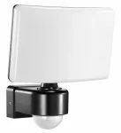 ORNO TOS LED prožektorius su judesio jutikliu 30W, 4000K, IP65, juodos spalvos