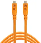 Tether Tools TetherPro USB-C Optima 10G tiesus 3 m oranžinis laidas