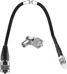 ALAN ELEKTRONIK adapterio kabelis Albrecht AE 6834 CB radijo stotelei, 1,5 m, 12V DC, atviri laidų galai