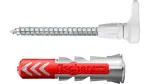 Kablio adapterio ir kai&scaron;čių rinkinys Fischer 564169 25 vnt. Plastikas 8 mm