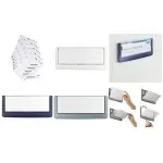 DURABLE DURACLIP&reg; A4 dokumentų segtuvas su spaustuku, mėlynas, 6 mm, talpina 60 lapų (486007)
