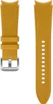 Samsung Hybrid Leather Band, skirta Galaxy Watch4, Watch5, Watch6 (20 mm, M/L, garstyčių geltonumo)