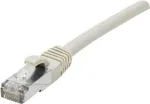 EXERTIS CONNECT Cat. 6A U/UTP varinis pilkas 2,0 m PoE komutacinis kabelis su apsauginiu užraktu 859452